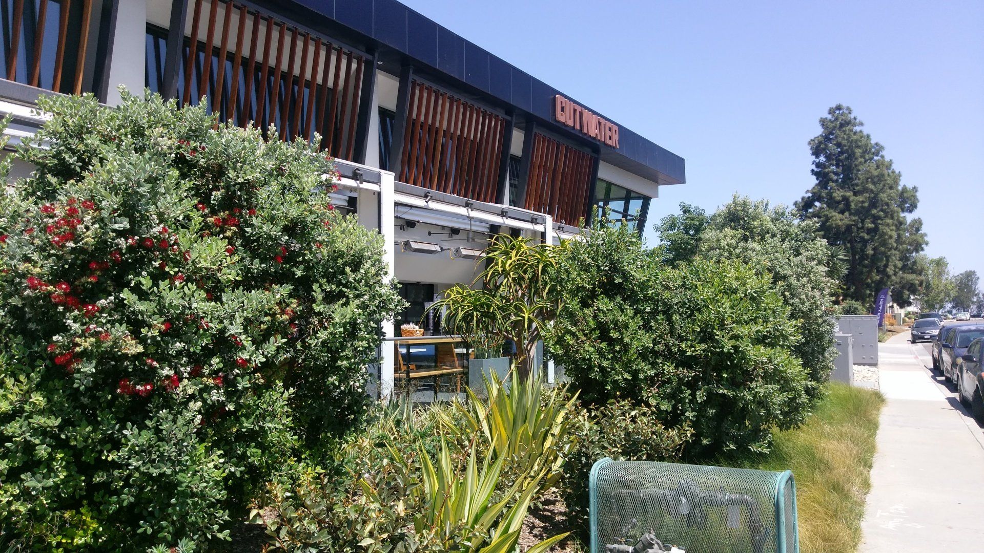 photo of awning at cutwater restaurant