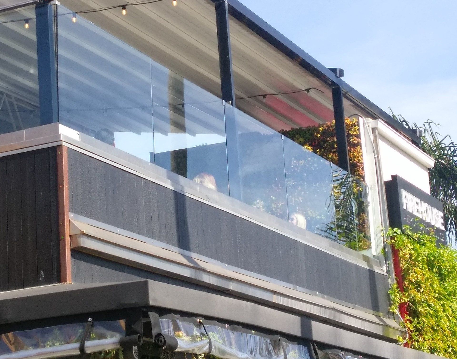 photo of awning at pb firehouse restaurant