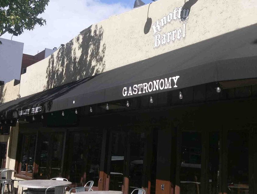photo of awning at knotty barrel