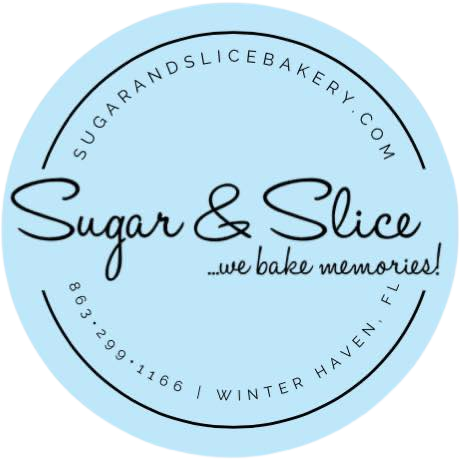 Sugar & Slice Bakery Logo