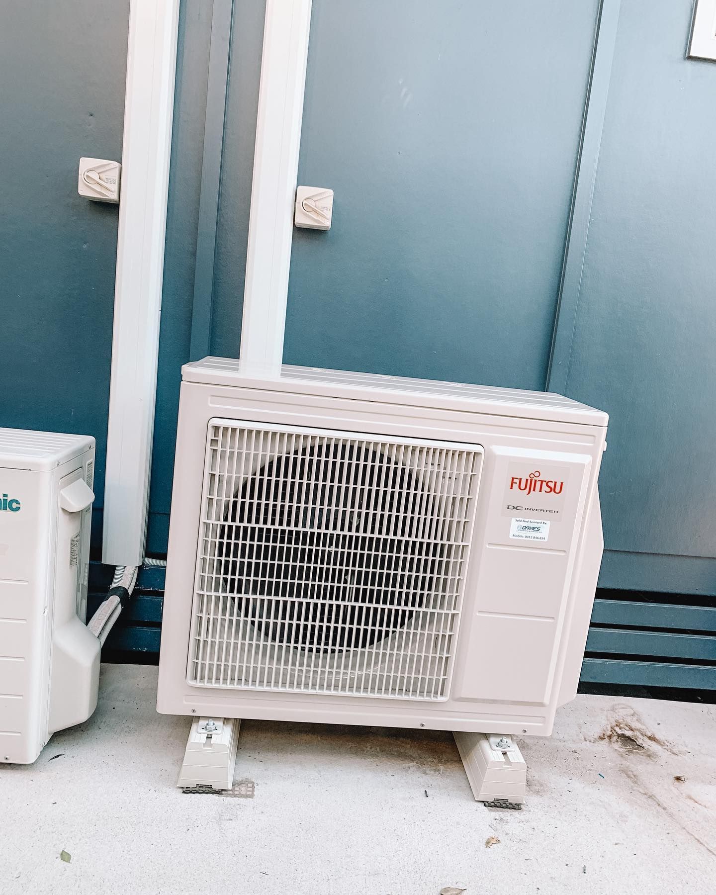 A Newly Installed Air Conditioning Unit