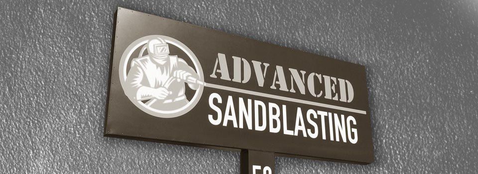 equipped blast room at advanced sandblasting