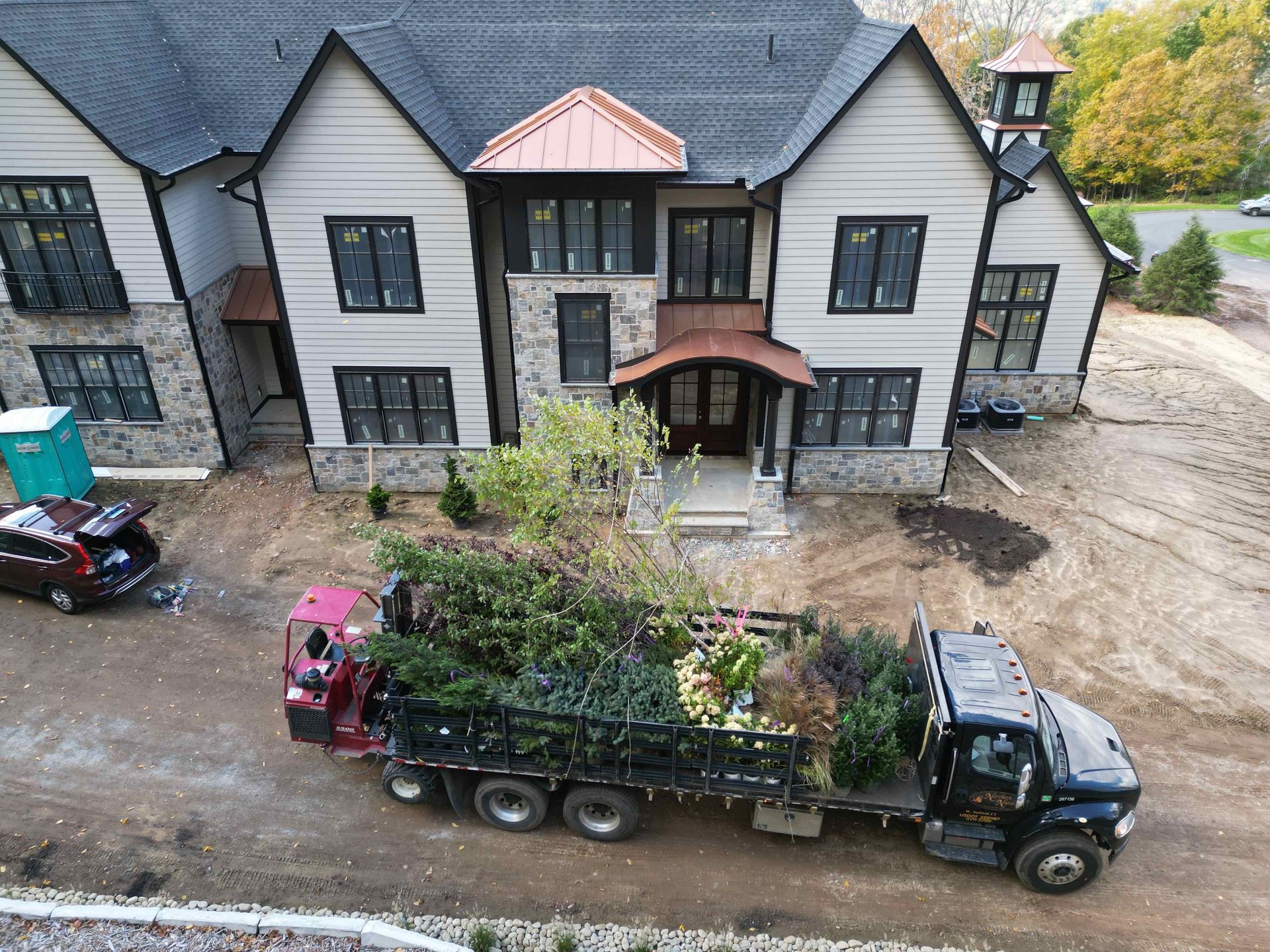Landscape tree and shrub delivery from Northern Nurseries in Simsbury Connecticut