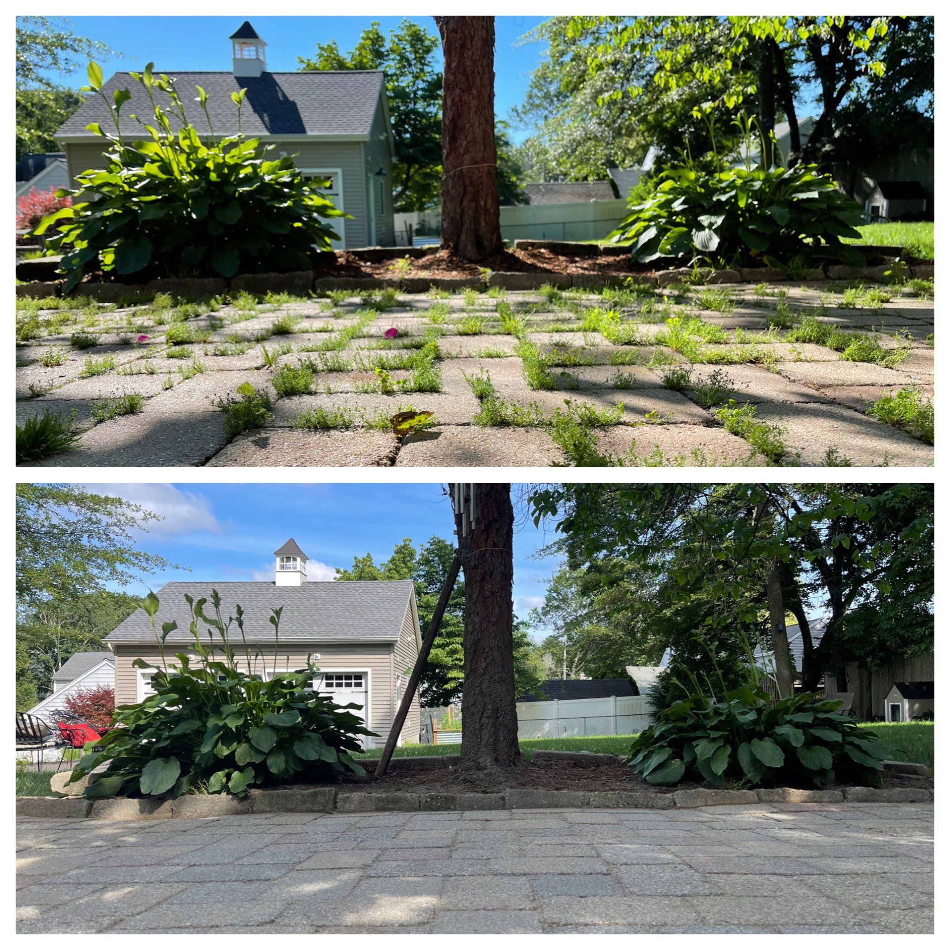 Paver Sealing with Polymeric Sand West Hartford Connecticut