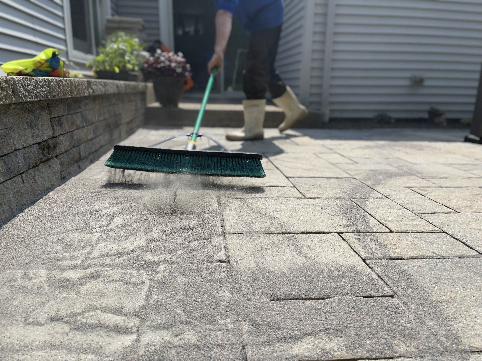 Polymeric Sand Contractor Install West Hartford Connecticut