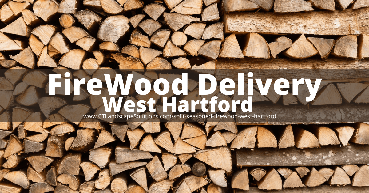 Split Seasoned FireWood Delivery West Hartford, CT & Nearby
