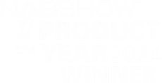 NAB Best In Show 2024 Award badge.