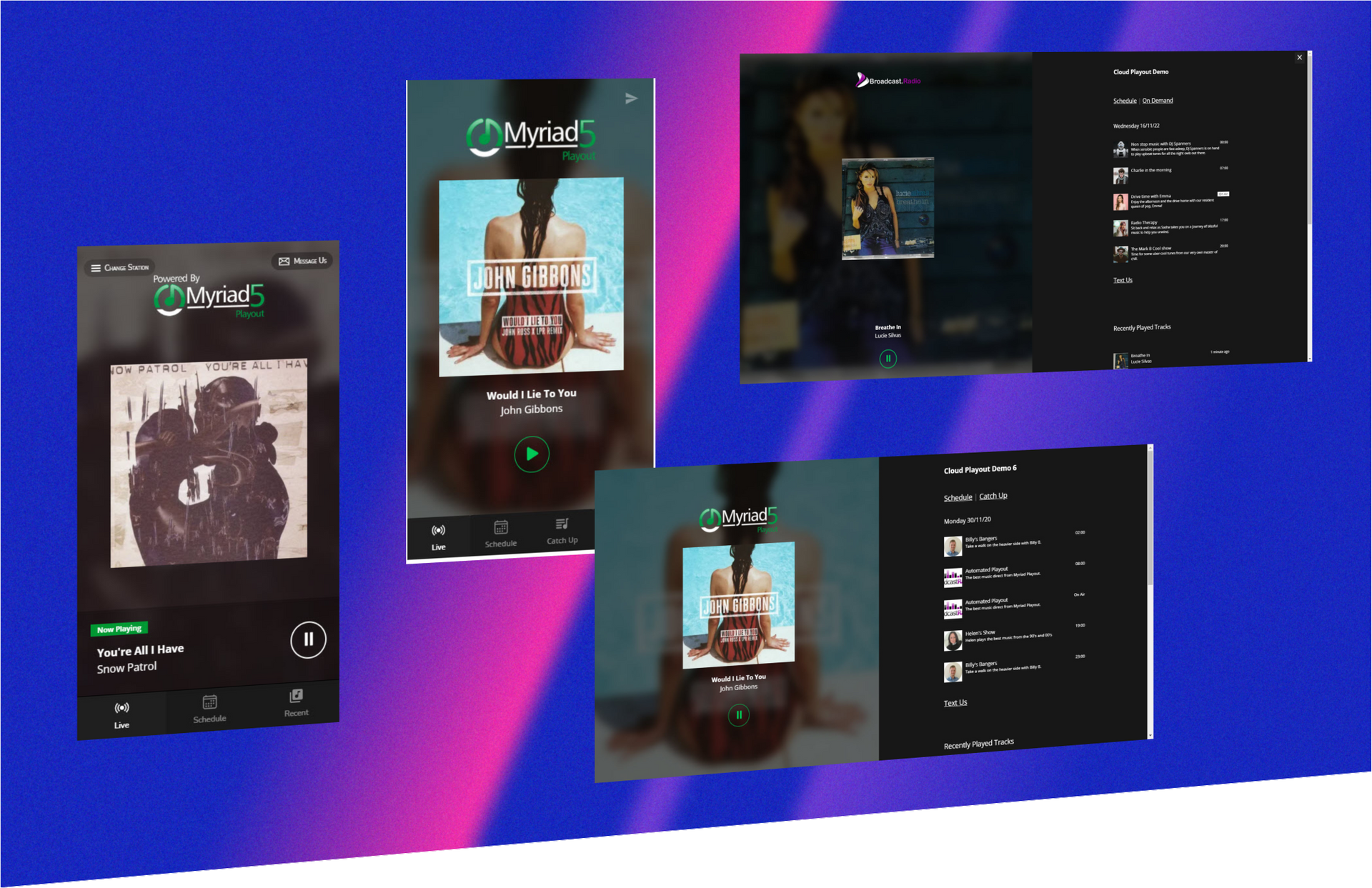 Web Player & Streaming