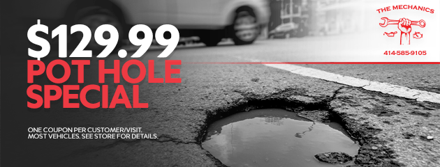 $129 Pothole special