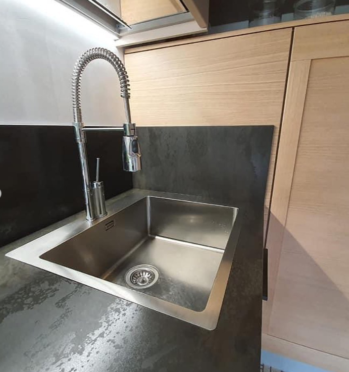 cucina in legno su misura