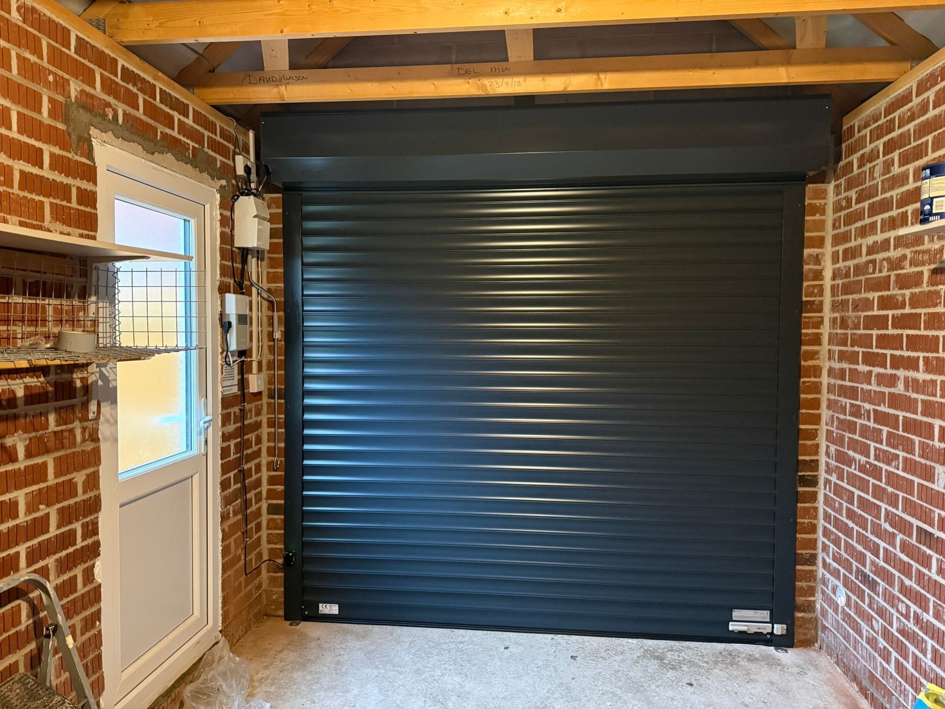 roller garage doors, 77mm garage doors, 55mm garage doors. electric garage doors.