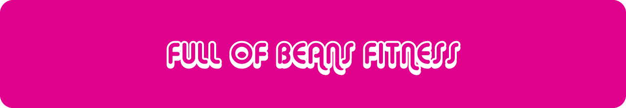 A pink background with the words full of berry fitness