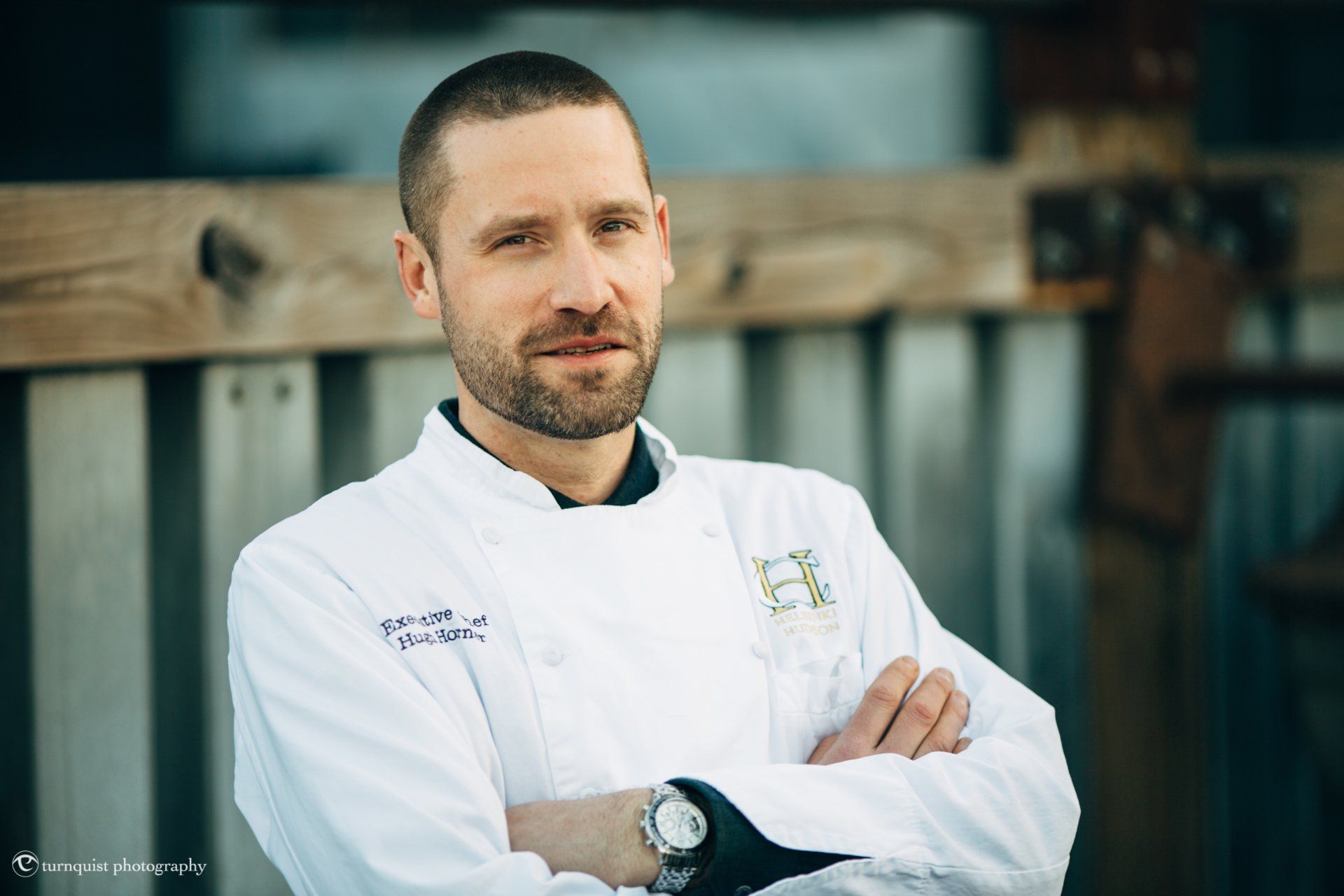 Executive Chef Hugh Horner at Helsinki Hudson