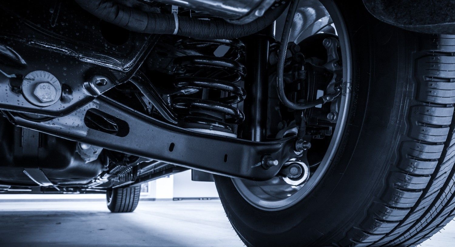 An Undercarriage of A Vehicle — Woden Automotive Services in Phillip, ACT