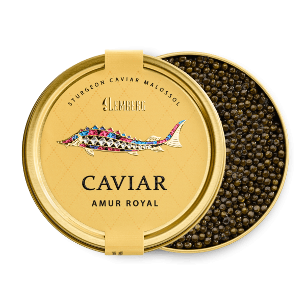 salmon roe caviar in Belgium