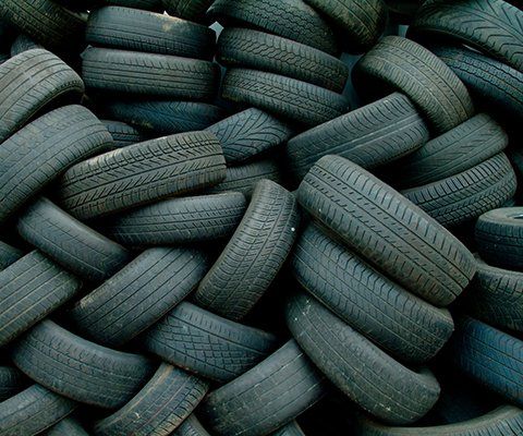 Wide range of tyres