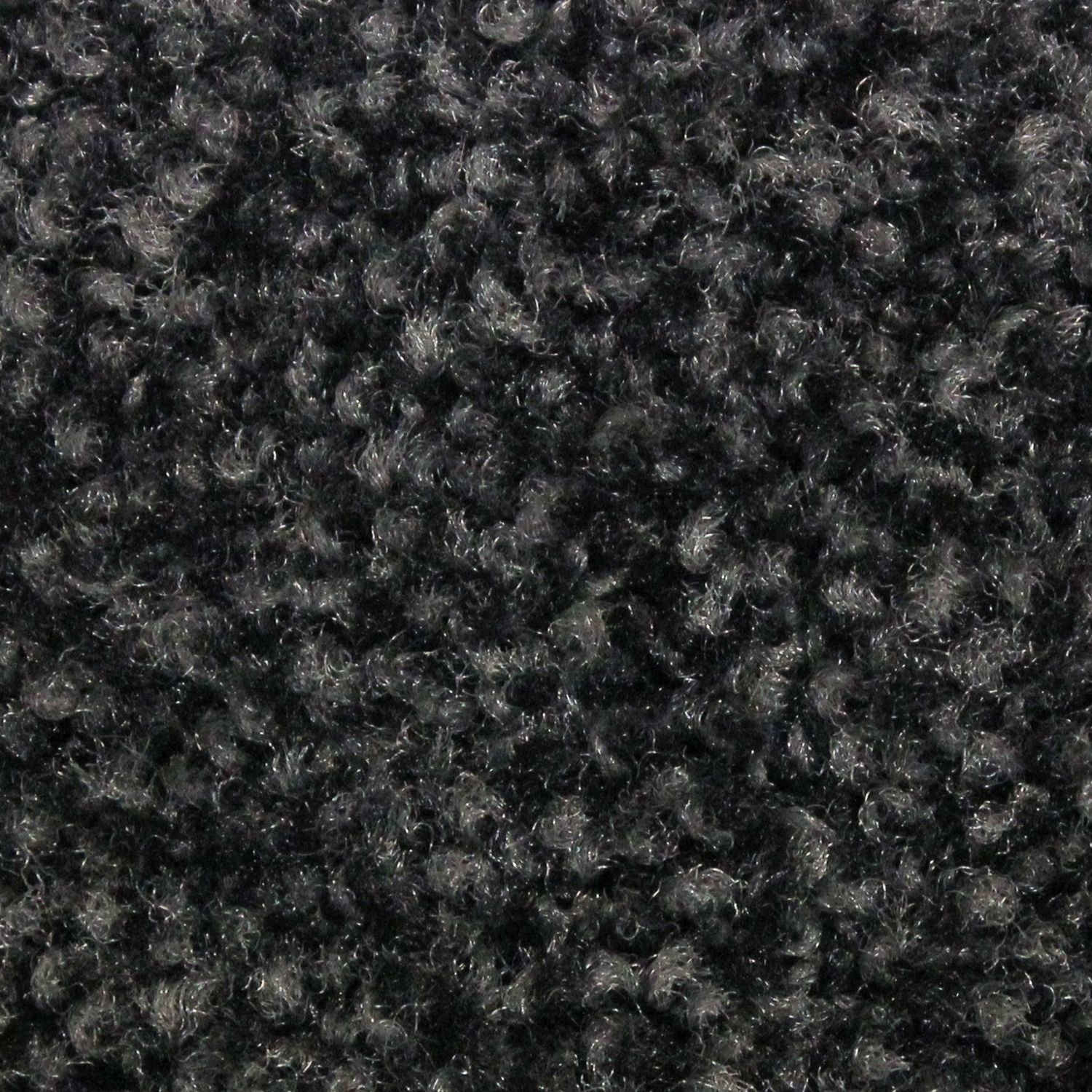 A close up of a black carpet texture