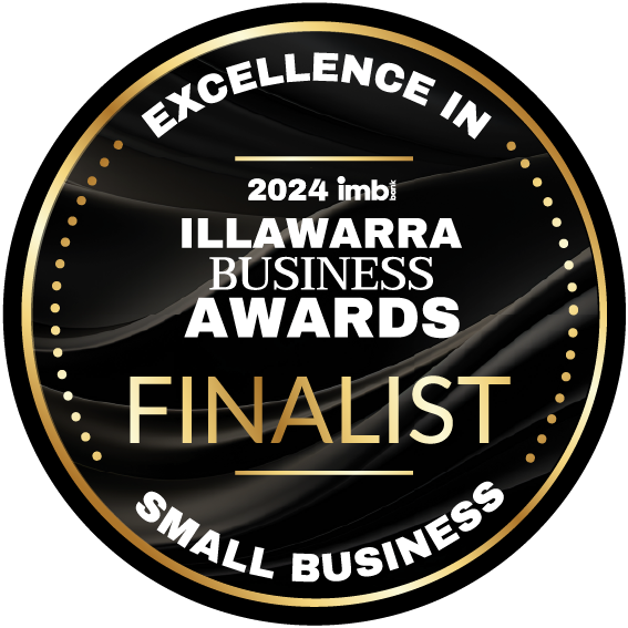 Illawarra Business Awards Finalist Excellence in Small Business