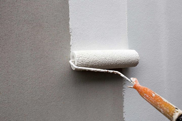 Paint roller to wall | Broome, WA | Perkins Painting