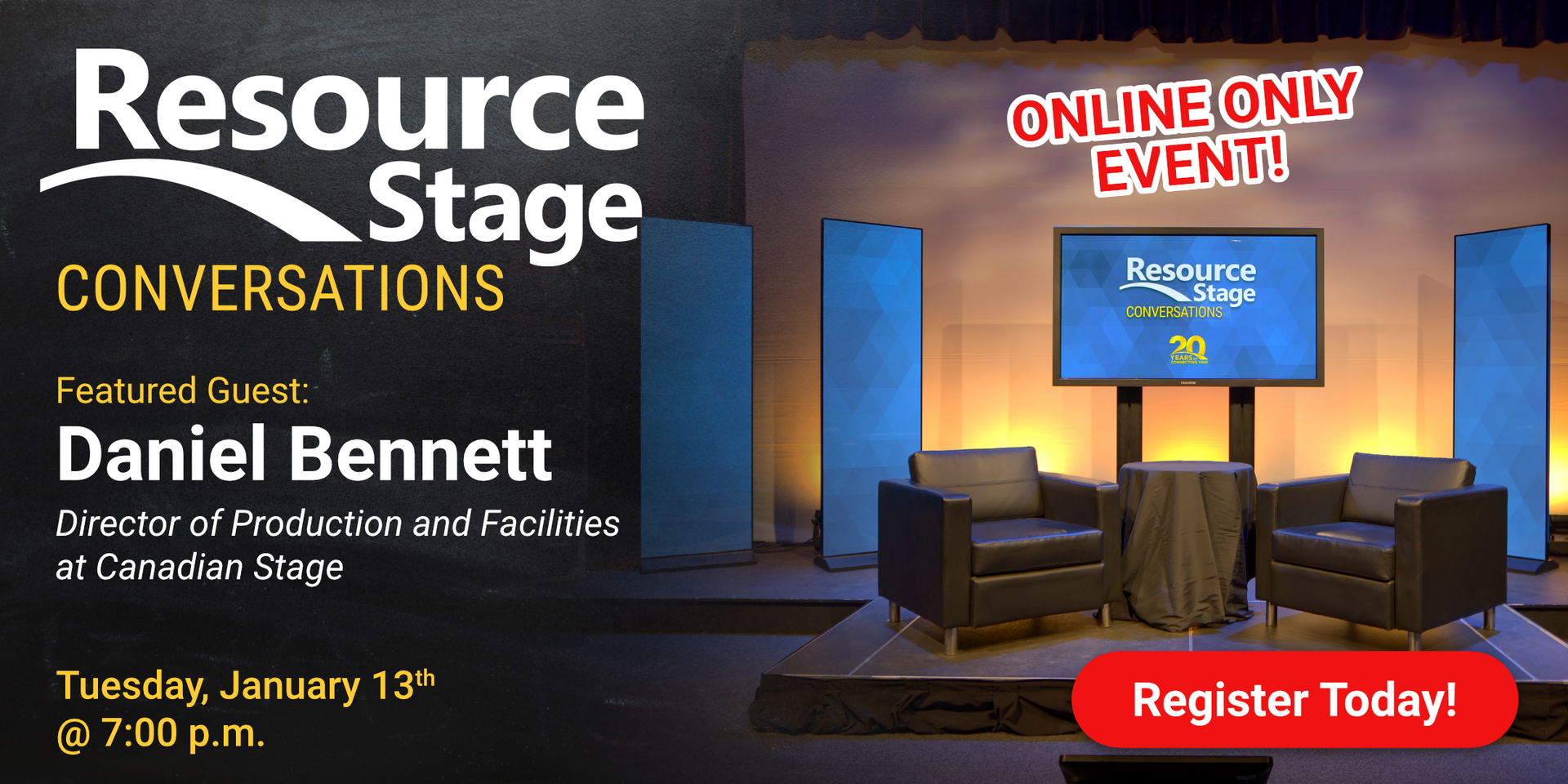 Resource Stage Conversation Series. January 2026 with Daniel Bennet.