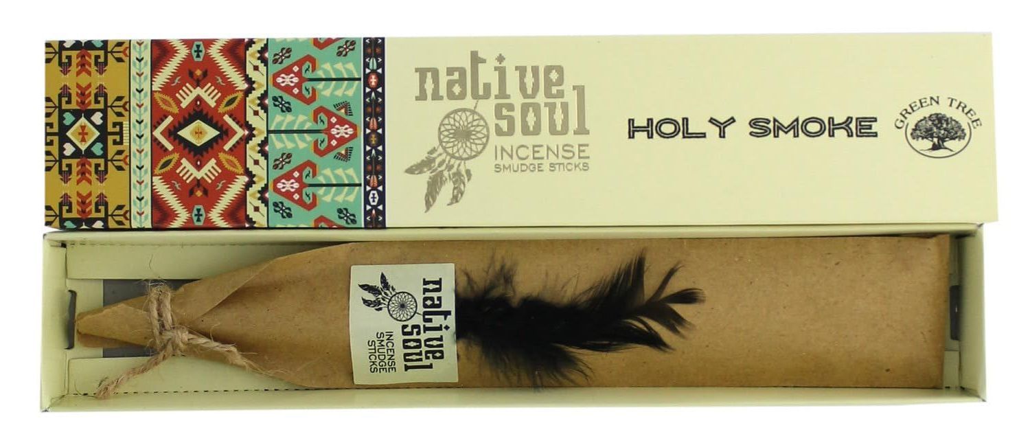 A box of native soul holy smoke incense