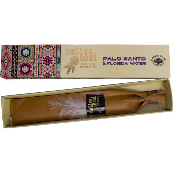 Native soul palo santo and florida water incense sticks