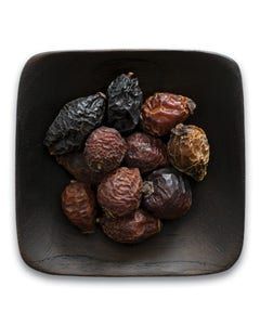 There are many different types of dates in this bowl.