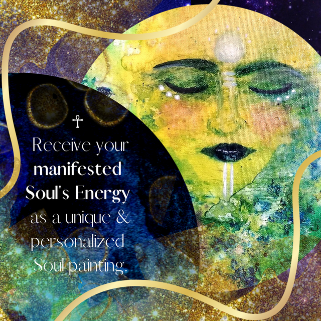 Spiritual Art Akasha Soul Portrait Youonearth