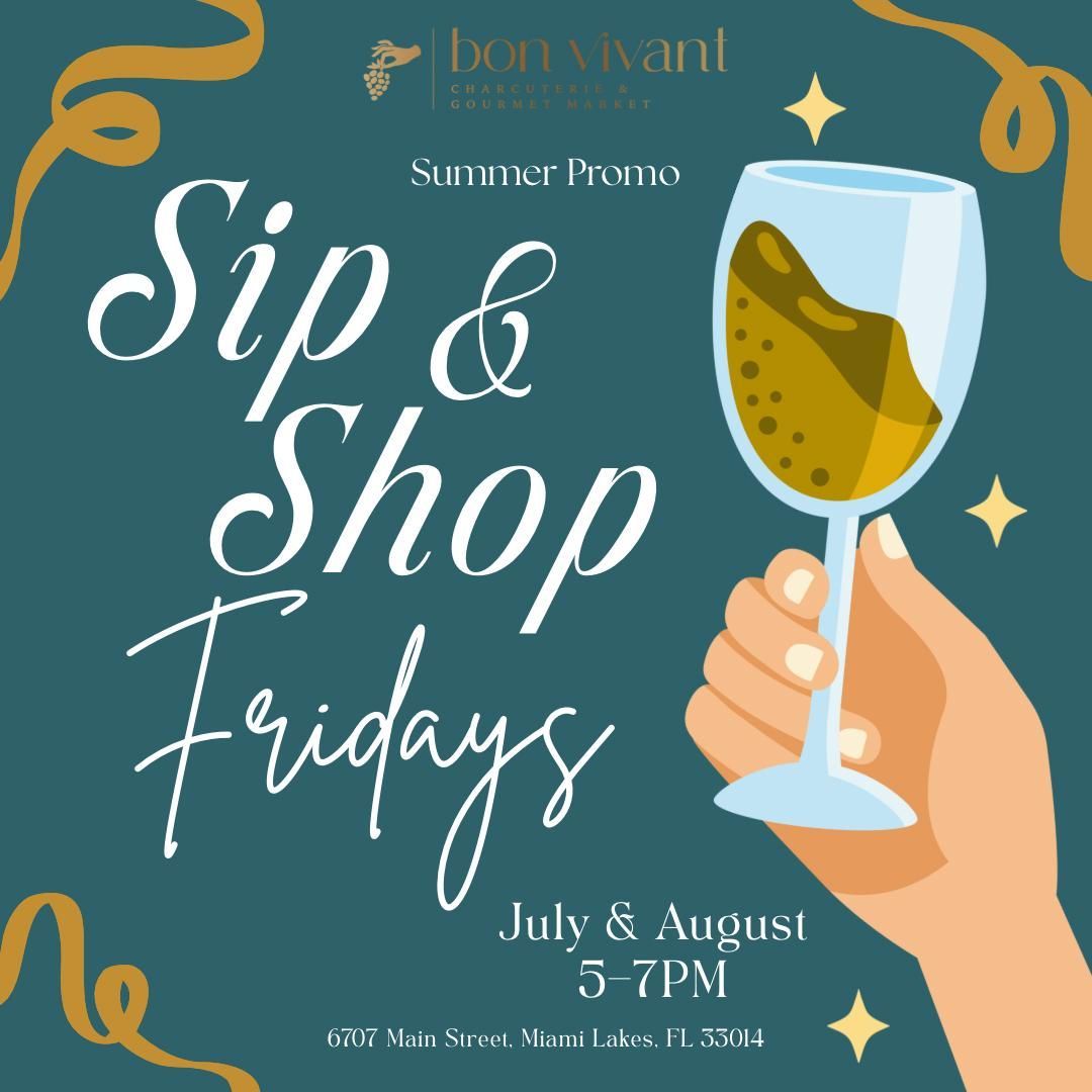 Sip & Shop Fridays