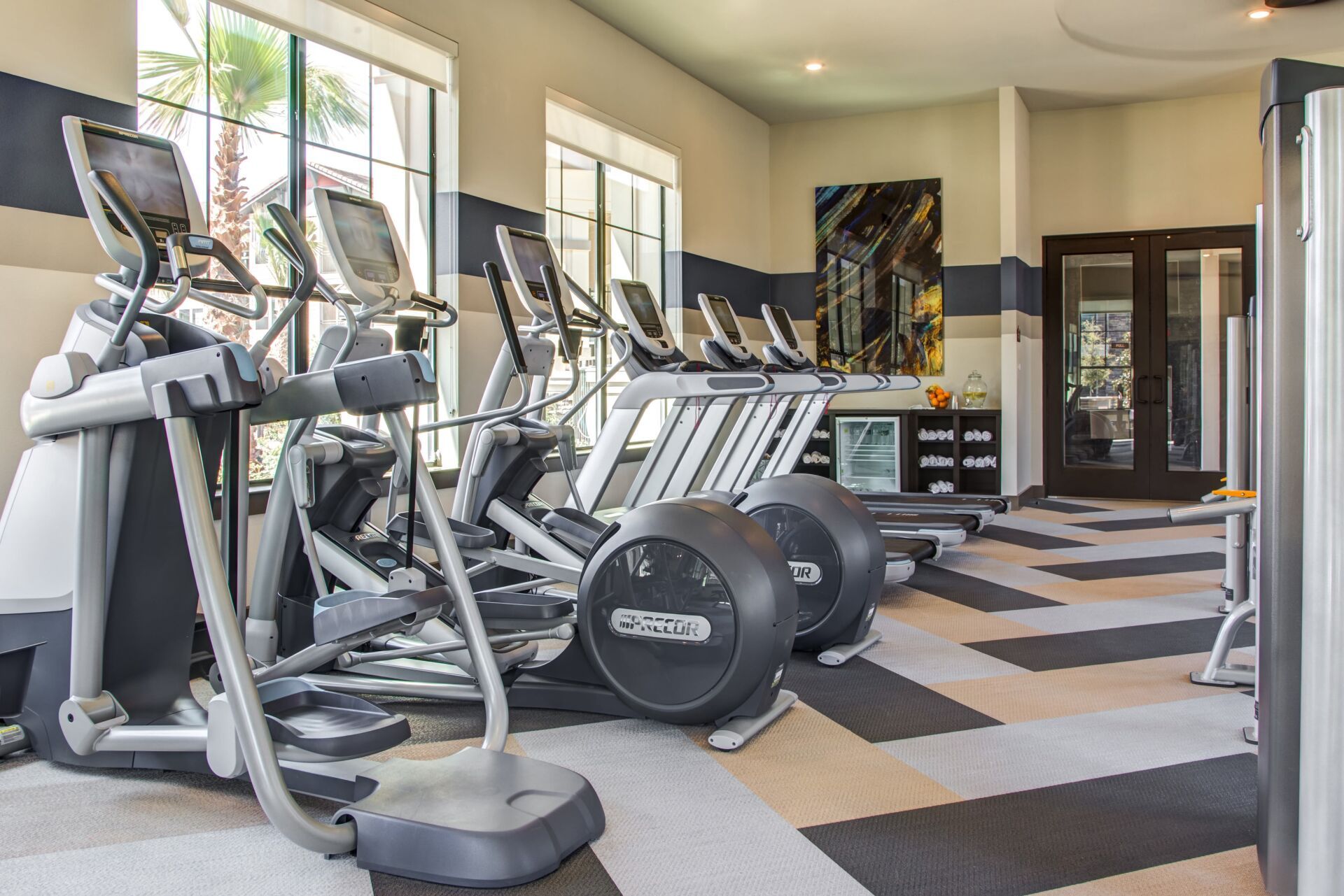 Fitness Center with bikes | Waterford Trails
