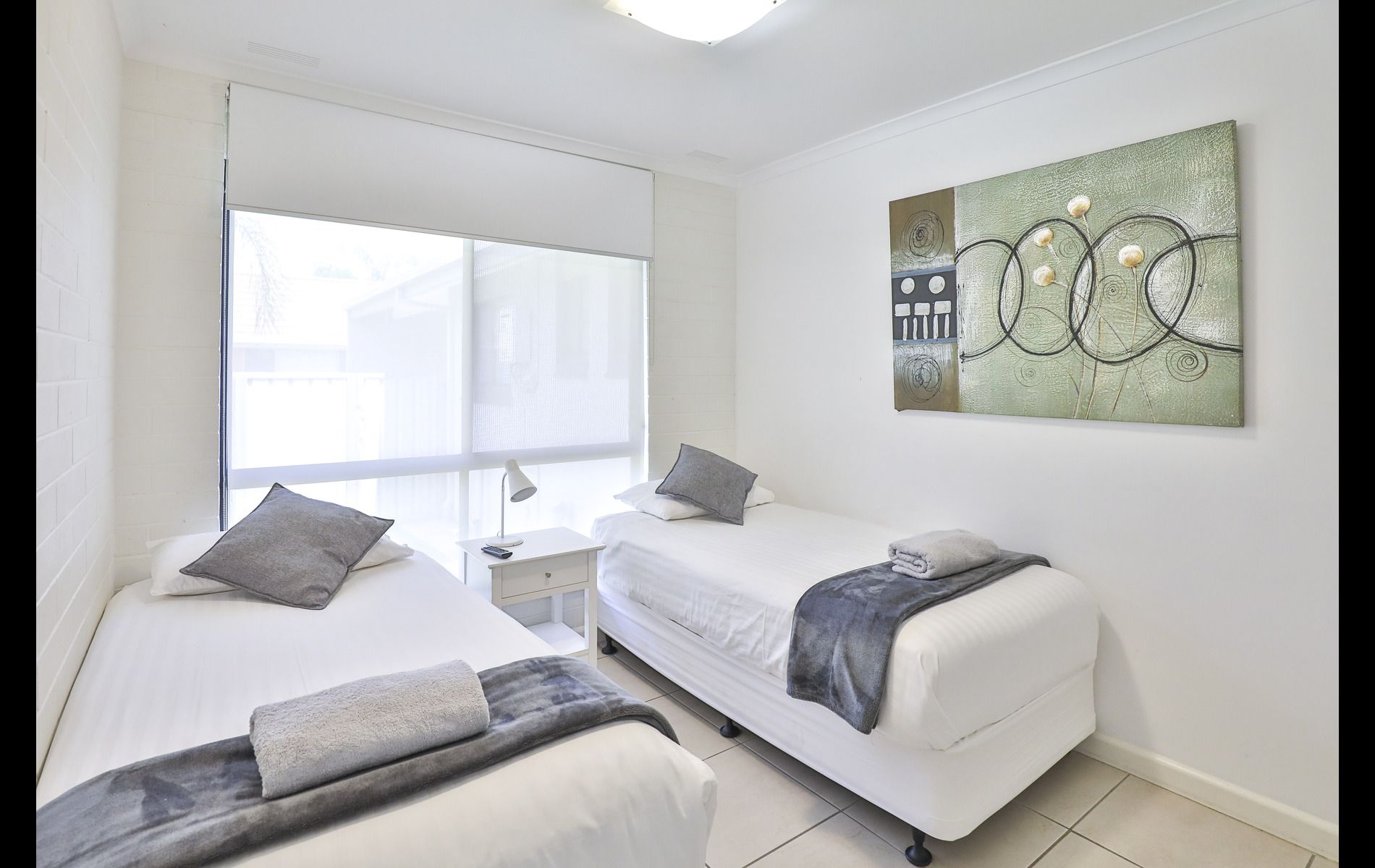 Villa 4 - Singles Bedroom - Mildura Holiday Villas