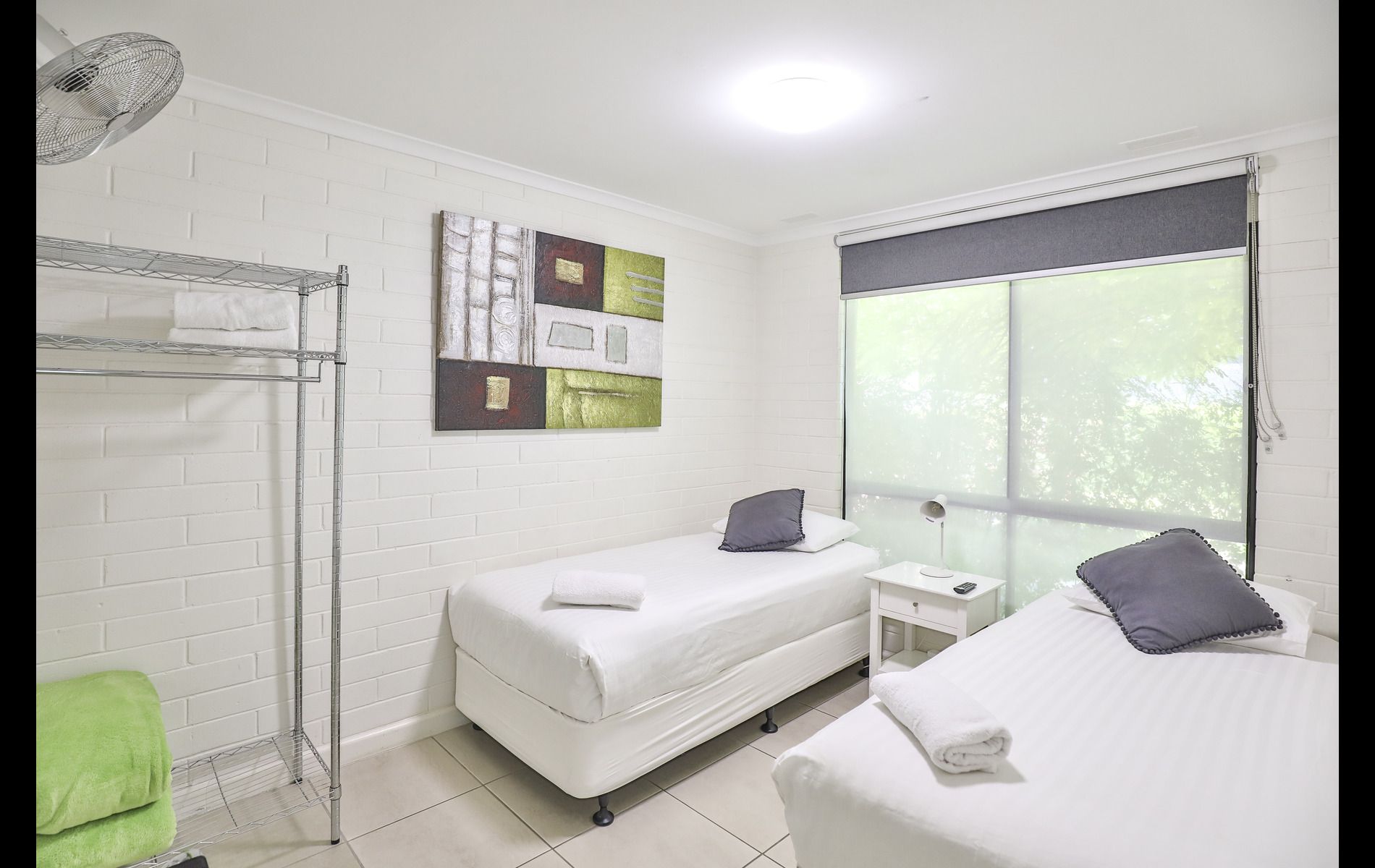 Villa 5 - Singles Bedroom - Mildura Holiday Villas