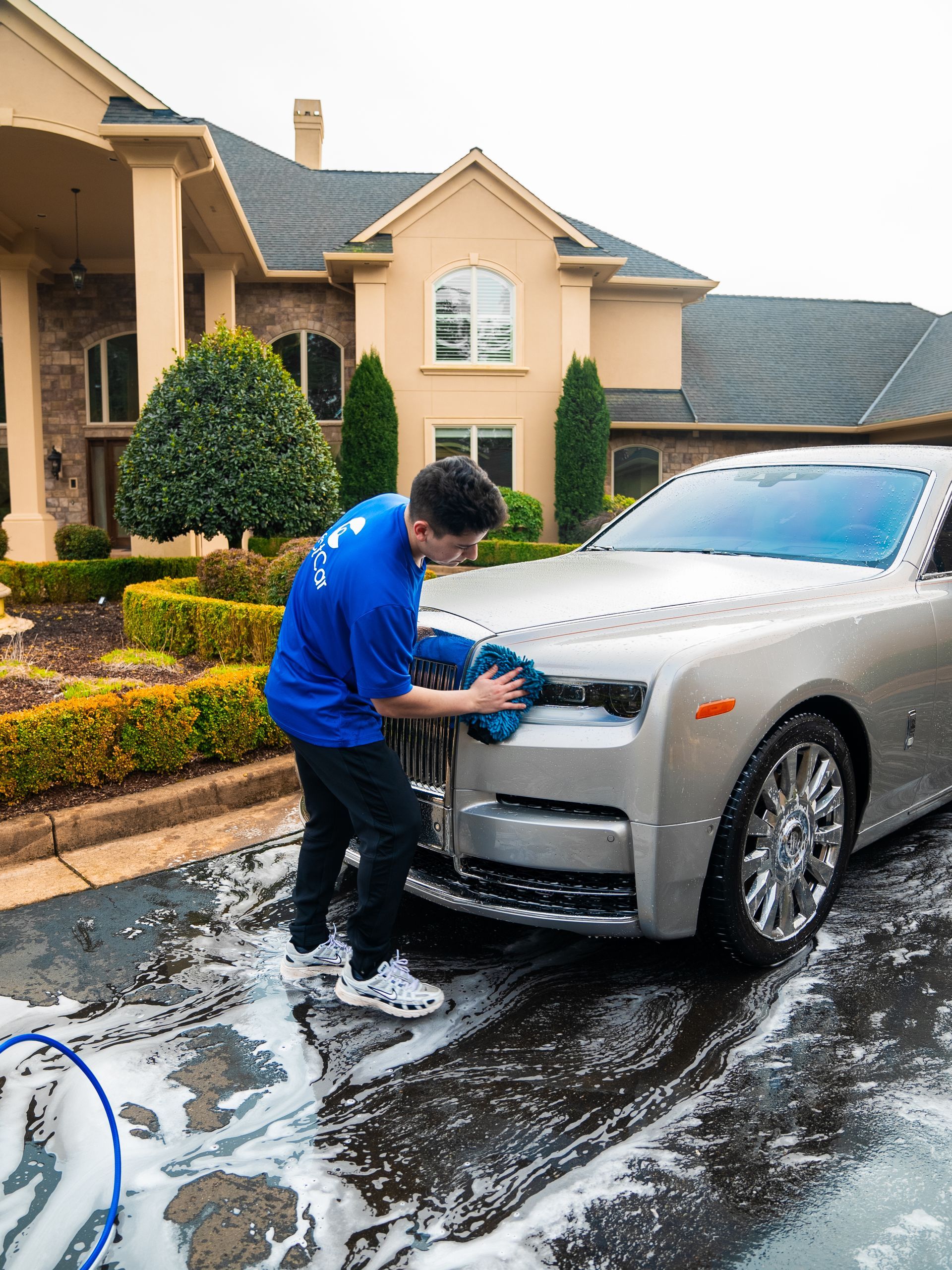 Keptcar luxury detailing on a rolls royce in salem oregon