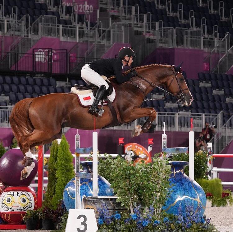 Springpaard / showjumper For Passion d'Ive op de Olympische spelen Tokio / Olympics Tokyo - ive horses - stal d'Ive