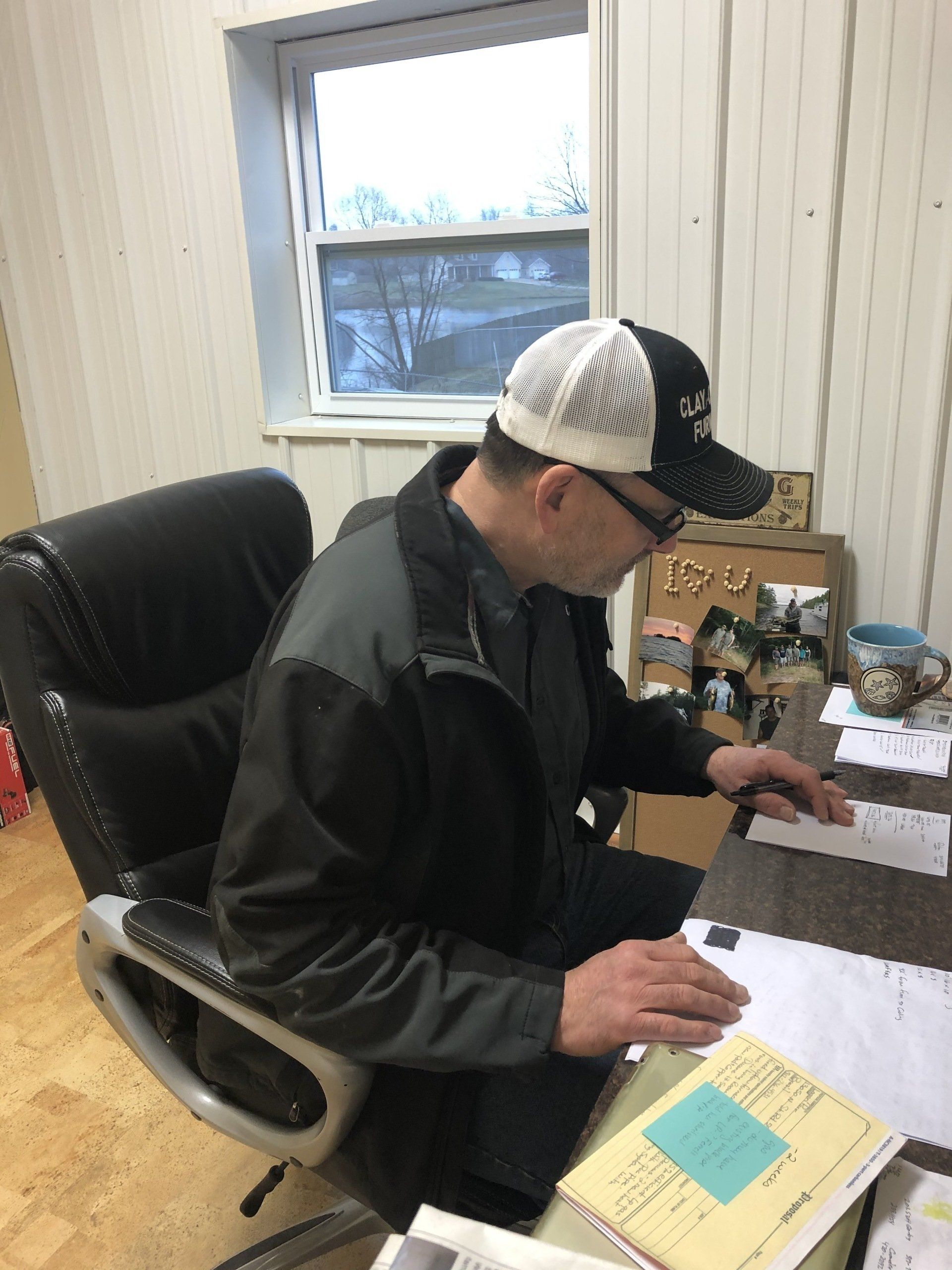 Man Analyzing Data — Brazil, Indiana — Clay County Furnace