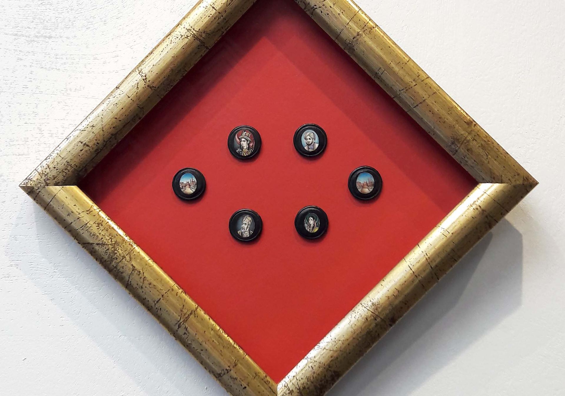 custom 3D objects framing Fulham.