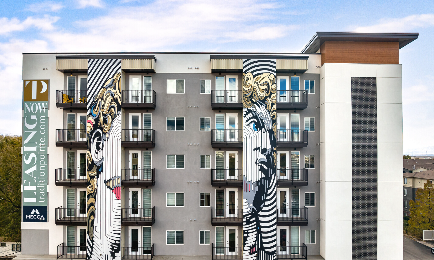 Tradition Pointe Building Mural