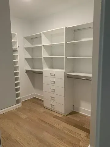 Our designers customize your closet to maximize storage in any space.