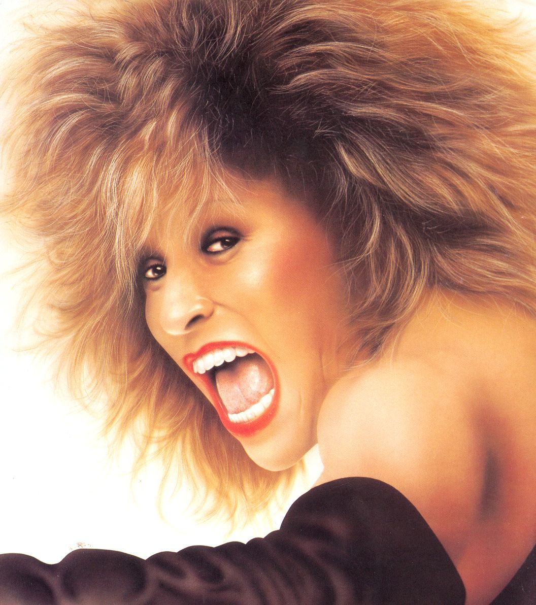 Tina Turner. Ronny Simon artwork.