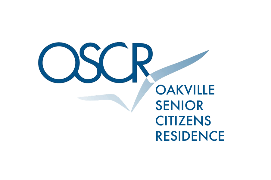 The logo for oscr oakville senior citizens residence