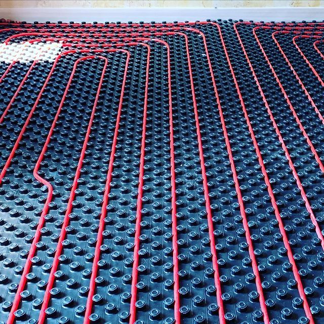 sistema di riscaldamento a pavimento