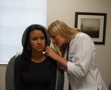 Patient getting checked - Services in Bradenton, FL Patient getting checked - Services in Bradenton, FL