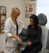 Patient in chair - Services in Bradenton, FL