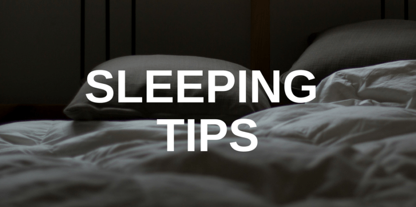 sleeping tips for better rest