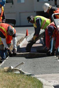 Professionals doing concrete services in Denver, CO