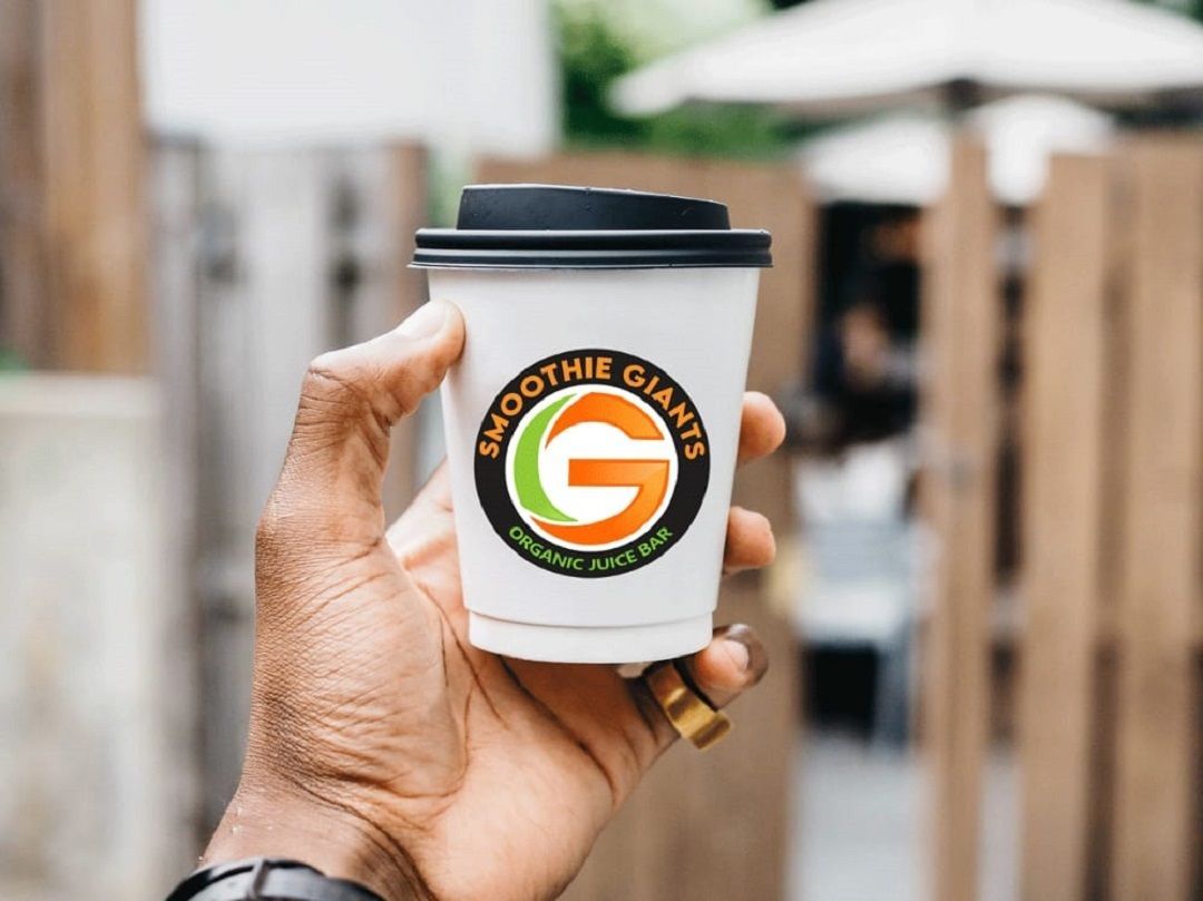 Graphic Logo on Paper Cup