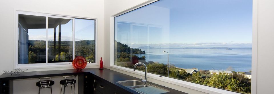 Kitchen built by building services in Taupo