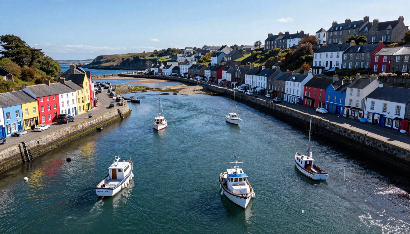 Beautiful coastal town of Kinsale near Cork Ireland