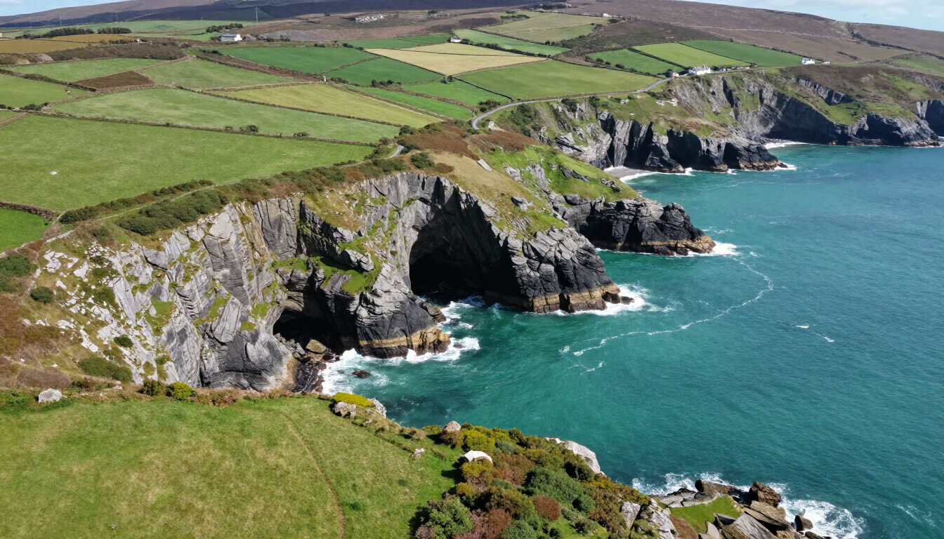 Stunning coastal views of West Cork along the Wild Atlantic Way