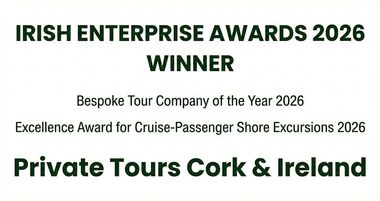 Award logo for Private Tours Cork & Ireland: 